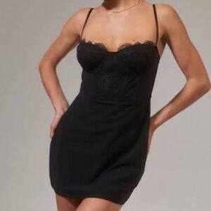 Urban Outfitters Modern Love Corset Mini Dress